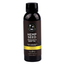 Hemp Seed Massage & Body Oil Nag Champa 2 fl oz / 60 ml