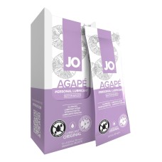 JO Agape Lubricant Foil Display Box 12 x 10mL