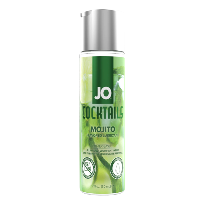 JO Cocktails - Mojito Flavored Lubricant - 2 floz 60 mL