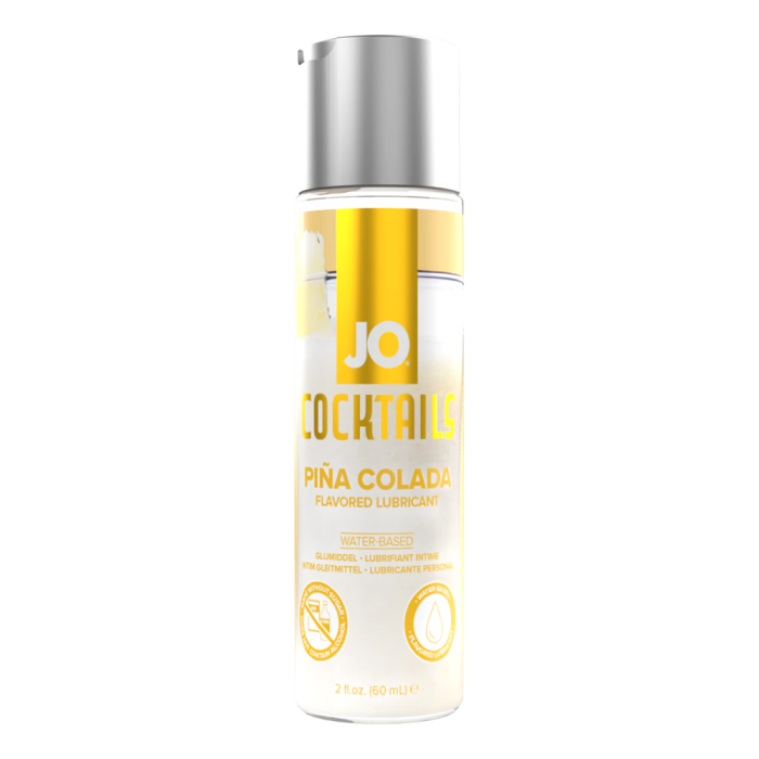 JO Cocktails - Pina Colada Flavored Lubricant - 2 floz 60 mL