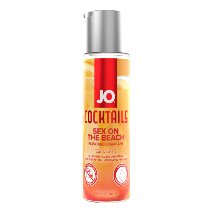 JO Cocktails - Sex on the Beach Flavored Lubricant - 2 floz 60 mL