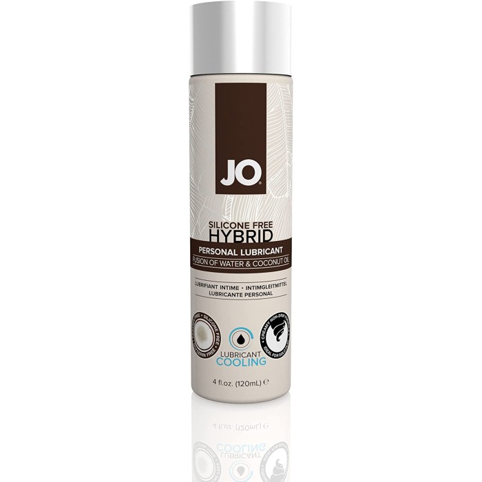 JO Coconut Hybrid - Cooling - Lubricant 4 floz / 120 mL