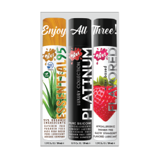 3 PACK SAMPLER (1OZ ESSENTIAL95, PLATINUM, STRAWBERRY) 1 Fl. Oz./30mL x 3