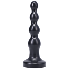 Tantus Silicone Large Ripple Butt Plug Black