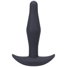 Tantus Silicone Little Flirt Butt Plug Black