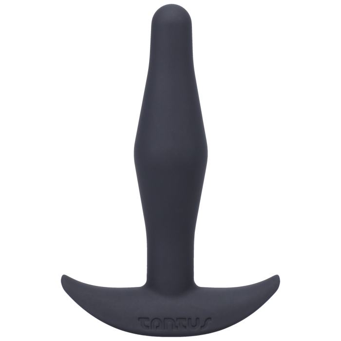 Tantus Silicone Little Flirt Butt Plug Black