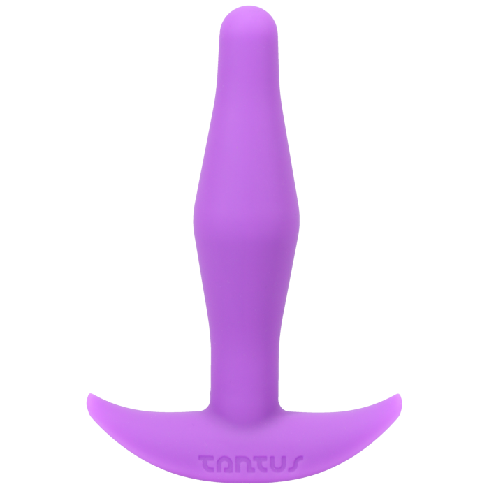 Tantus Silicone Little Flirt Butt Plug Purple Haze