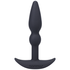 Tantus Silicone Perfect Butt Plug Black