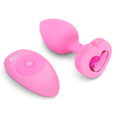 VIBRATING HEART PLUG S/M