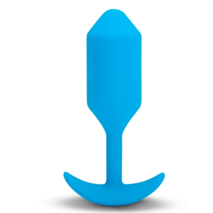 VIBRATING SNUG PLUG | L | BLUE