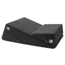 Wedge/Ramp Combo Male Packaging Black Microfiber