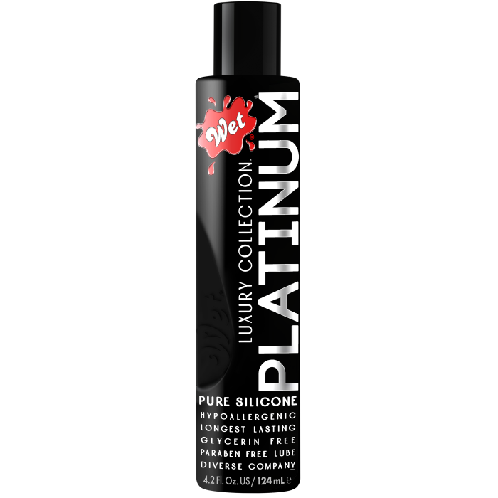 Wet Platinum Silicone Based Sex Lube 4.2 Ounce