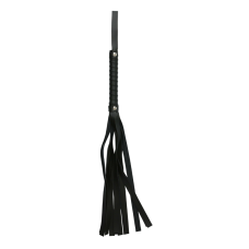 Black Faux Leather Flogger