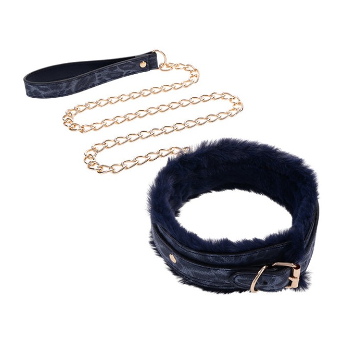 Cougar Fur Collar & Leash