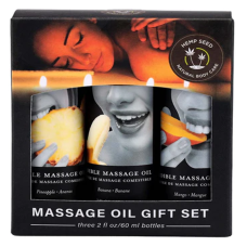 Edible Massage Oil Gift Set: Tropical Set 2 fl oz / 60 ml