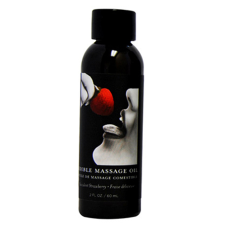 Edible Massage Oil Strawberry 2 fl oz / 60 ml