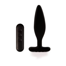 Egon Vibrating Butt Plug Black