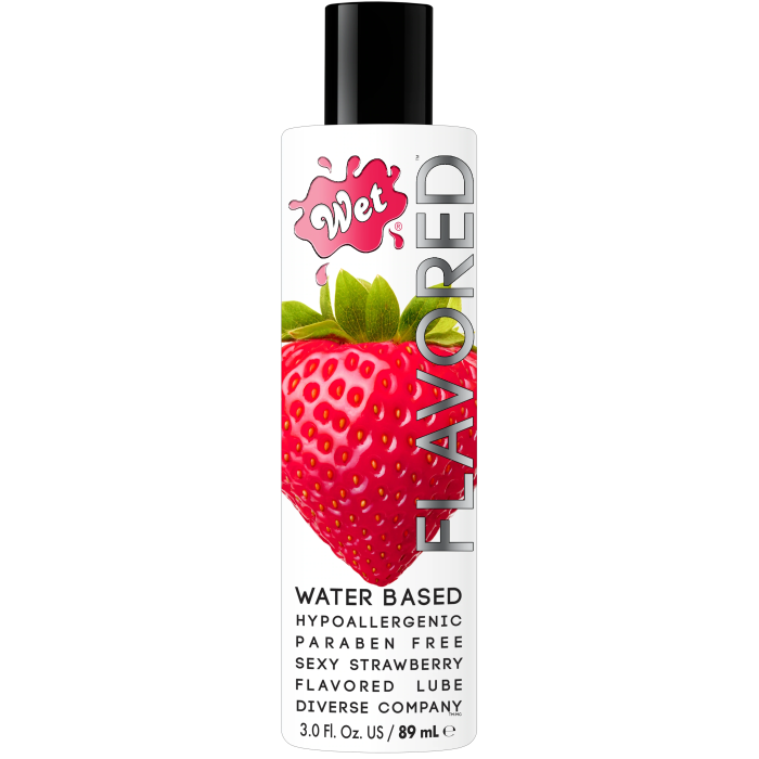 Flavored Sultry Strawberry Edible Lube 3oz